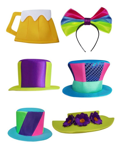 Gorros Cotillón, Cotillon, Cotillon Carioca X 64u