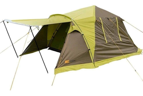 Barraca Camping Nautika Proxy 4pessoas E Coluna D'água Verde