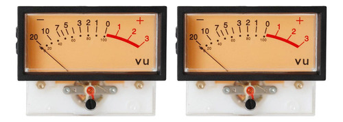 2pcs Tn-73 Vu Meter Amplificadores De Potencia Db Nivel De