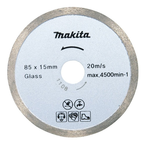 Disco Corta Vidrio Makita B-21082 85mm X15 Cc300d Cc301d Mkb