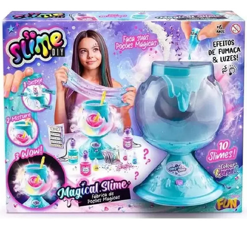 Fabrica De Pocoes Magicas Slime Colour Revel Magical  Fun