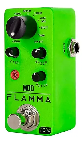 Pedal Mini Guitarra Flamma Modulation Fc05 | Frete grátis