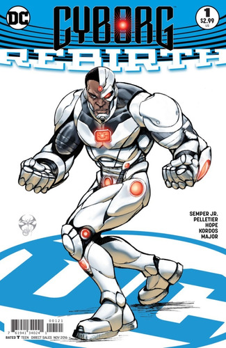 Cyborg Rebirth #1 (2016) Dc Comics
