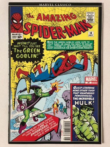 The Amazing Spiderman #14 Reprint Marvel Mexico Ed. Televisa