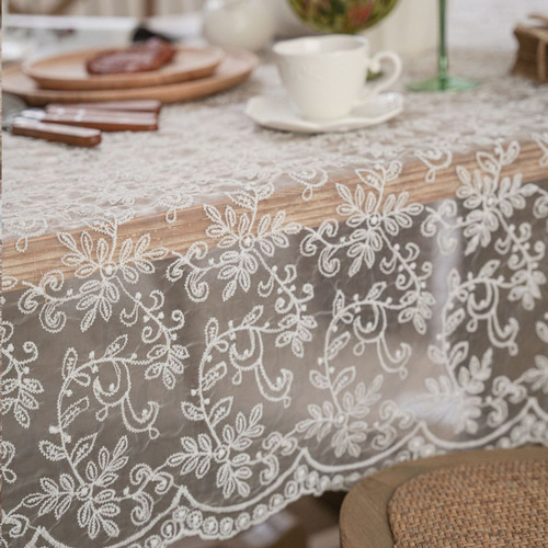 Mantel Rústico Para Mesa De Café Con Forma De T, Diseño De E