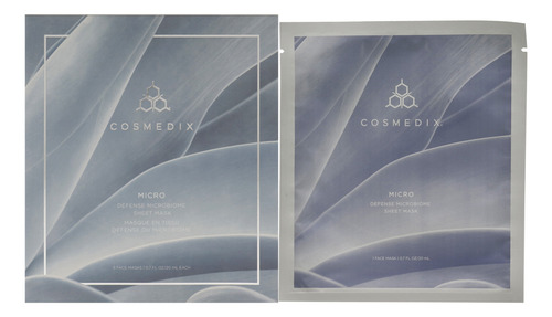 Mascarilla Cosmedix Micro Defense Microbiome Unisex, 5 Unida