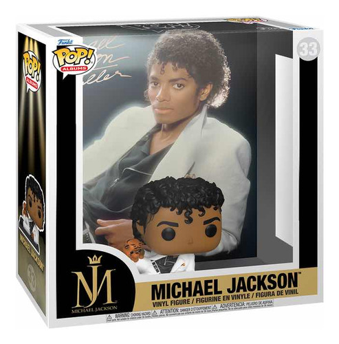 Funko Pop! Album Michael Jackson 33 Acrílico 