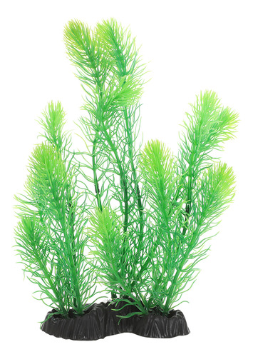 Simulación De Ornamento Para Acuario, Pecera Hornwort