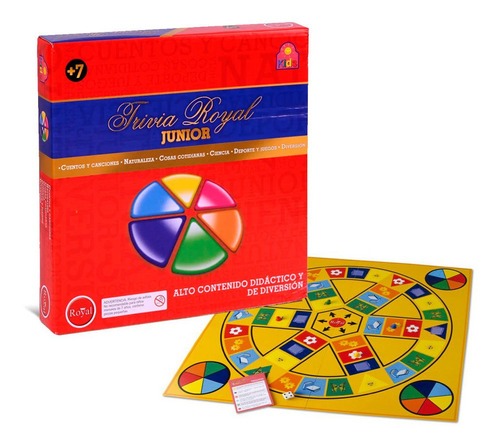 Juego De Mesa Didáctico Trivia Junior Royal Universo Binario