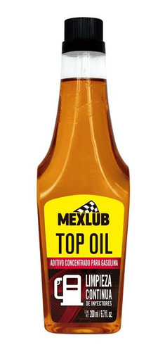 Top Oil, Limpia Inyector Mexlub By Bardahl