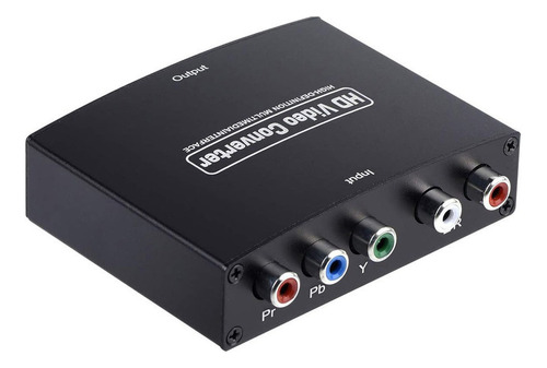 Convertidor Ypbpr A Hd Audio De Compatibilidad De Alta Defin