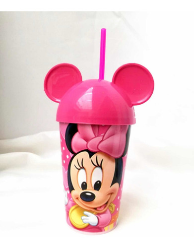 Sorpresas Infantiles Vaso Pitillo Mickey Y Minnie Mouse