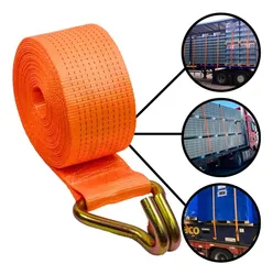 Comprar Cinta Fita 5 Toneladas 50mm 9 Mt Para Amarrar Carga Gancho no Mercado Livre