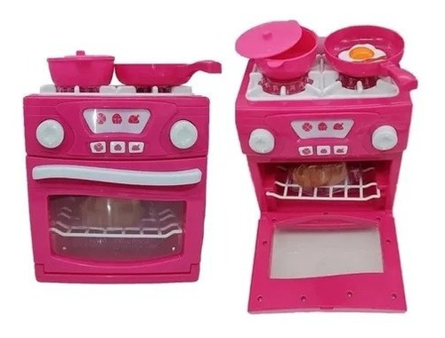 Horno Cocina Infantil Juguete Con Luz Y Sonido Poppi !