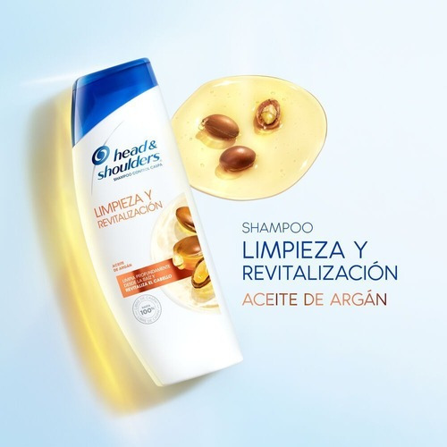 Shampoo Head & Shoulders Limpieza Y Revitalización 375 Ml