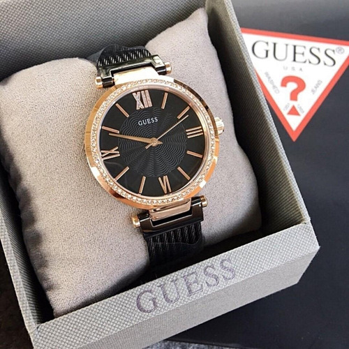 Relógio Guess W0638l5 Soho Rose Original Completo Com Caixa
