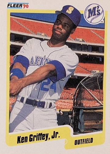 Mlb Ken Griffey Jr - Fleer 1990 # 513