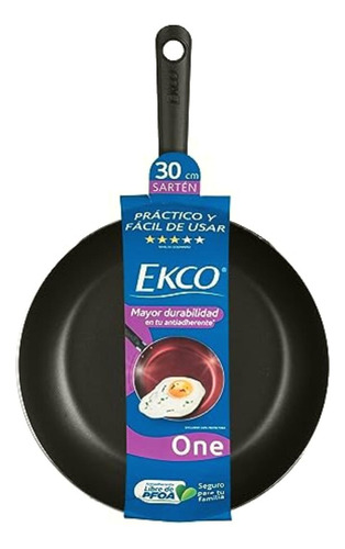 Ekco Sartén Ekco One Hecho De Aluminio Con Antiadherente,