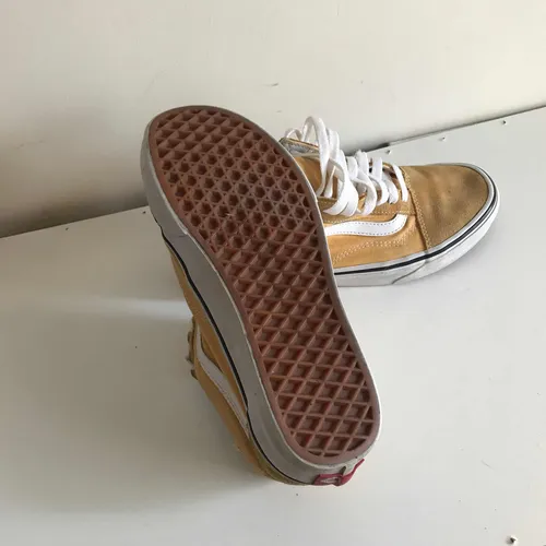 Zapatillas Vans Old Skool Mustard Amarillas 38.5 Impecables (Usado)