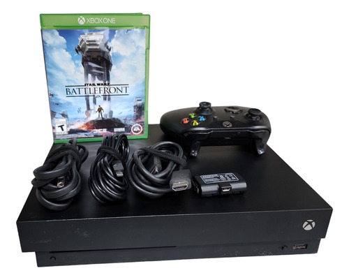 Microsoft Xbox One X 1tb Color Negro