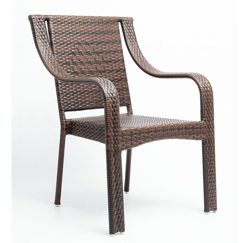 Imagen 7 de 9 de Combo Sillas Mesa Símil Rattan Exterior Calidad Premium