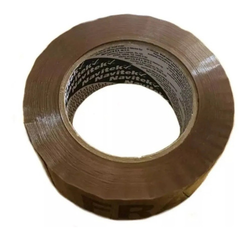 Cinta Frágil Canela / Letras Negras 48mm X 150mts Env G. Canela