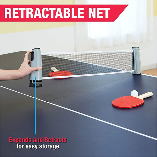 Convierte Mesa De Billar O Hockey En Ping Pong Md Sports Color Gris