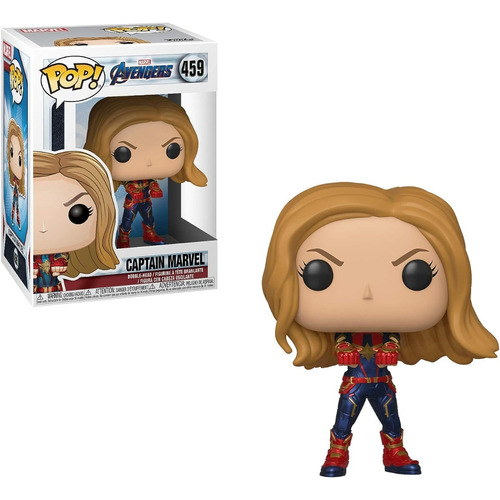 Captain Marvel  Endgame Funko Pop Película Avengers