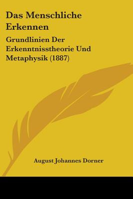 Libro Das Menschliche Erkennen: Grundlinien Der Erkenntni...