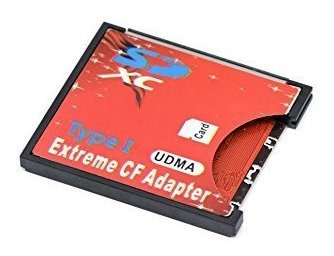 Qumox Sd Cf Compact Flash Lector Adaptador Memoria