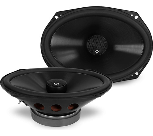 Nvx 6 Inch 9 True Watt Rms 2 Way Coaxial Car Speakers Serie