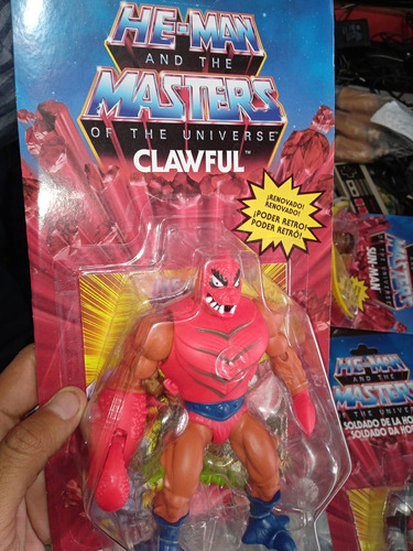 Clawful Master Of The Universe Motu Heman New Nueva Sellada 