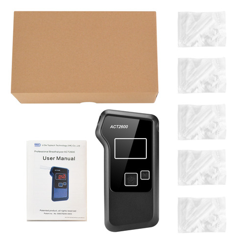 Alcohol Tester Alta Precisión Soplado Detector Portátil