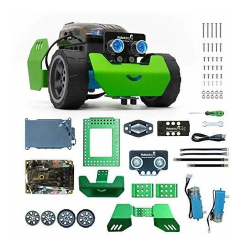 Robobloq Stem Metal Q-scout Robot Mecánico Kit Con Control R