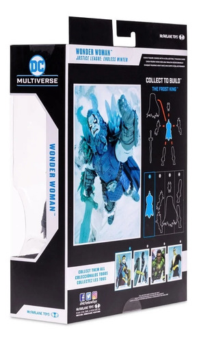 Dc Build-a Wave 7 Endless Winter Wonder Woman 7-inch