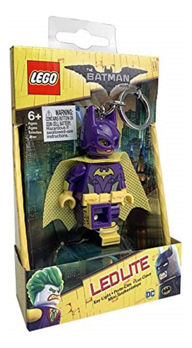 Lego Batman Movie Batgirl - Llavero Con Luz Led, Figura De 3