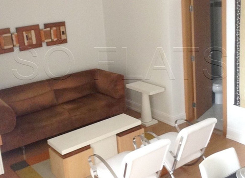 Imagem 2 de 15 de Ótimo Flat Em Alphaville, Prox Ao Shoppings, Centro Comercial E Grandes Vias - Sf30707