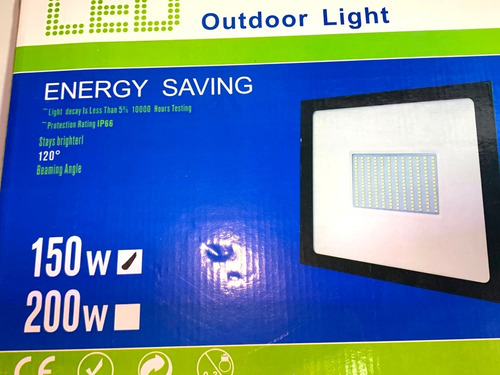 Reflector Foco Led 150w + 4 Film Colores Eleccion 220v E8