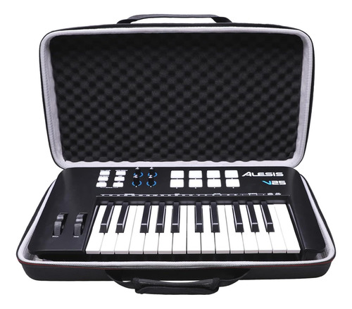 Case De Controlador Ltgem Para Alesis V25 Mkii Usb Midi De