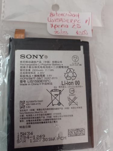 Bateria Sony Lis1593erpc Para Xperia Z5