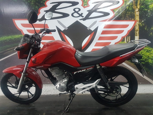 Honda Cg 160 Fan 2019 Vermelha