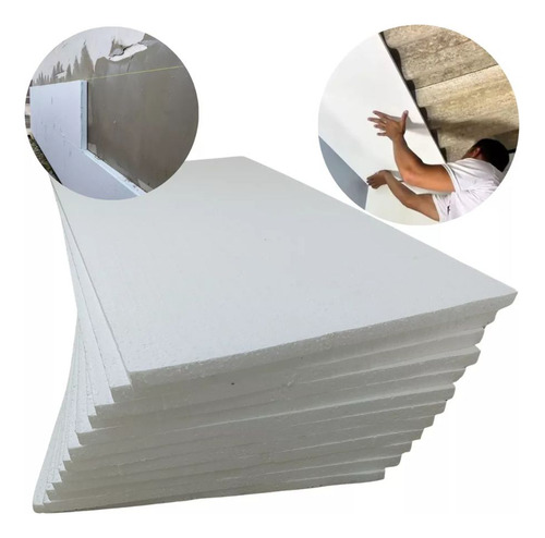 Isopor Eps Térmico E Acústico Para Parede Forro E Acabamento