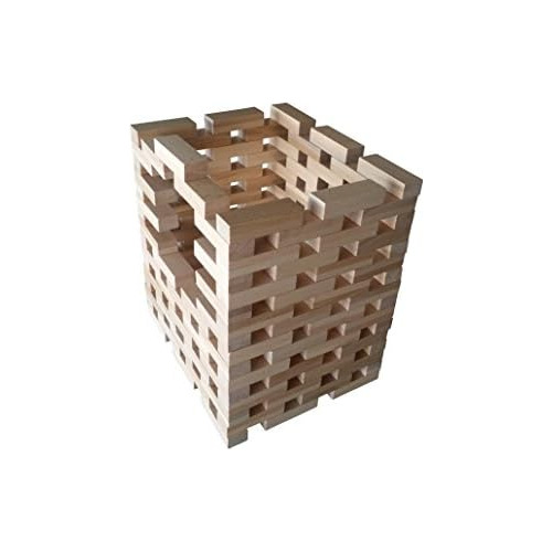 Ladrillos De Madera Magnéticos De 40 Piezas, Bloques D...