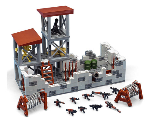 Wingift Juego De Ladrillos De Construcción De Base Militar.