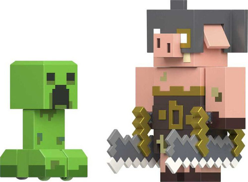 Minecraft Creeper Vs Piglin Bruiser