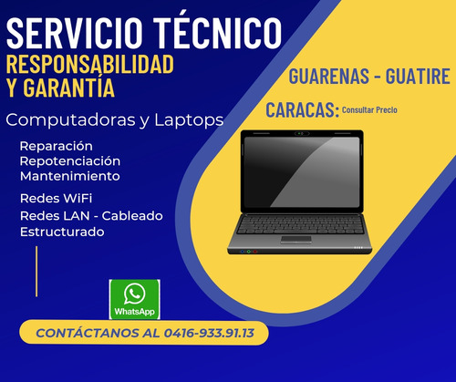 Soporte Técnico Computadores, Servidores, Redes Lan, Wifi