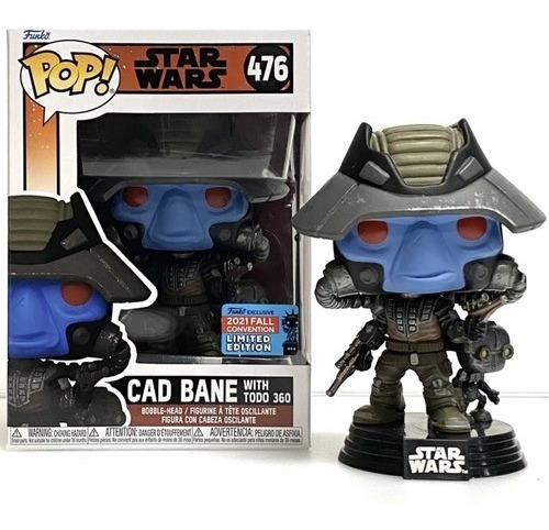 Funko Pop Cad Bane With Todd 360 #476 Fall Convention Sticke