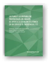 Comprar Libro Lectura Y Escritura De Protocolos En Inglés De Apoyo A