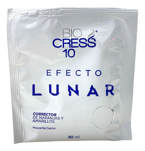 Mascarilla Efecto Lunar Corrector De Naranjas Y Amarillos X2