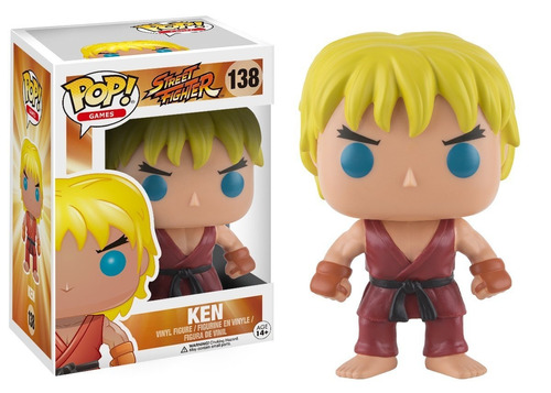 Funko Pop! Street Fighter Ken --  Envio Gratis